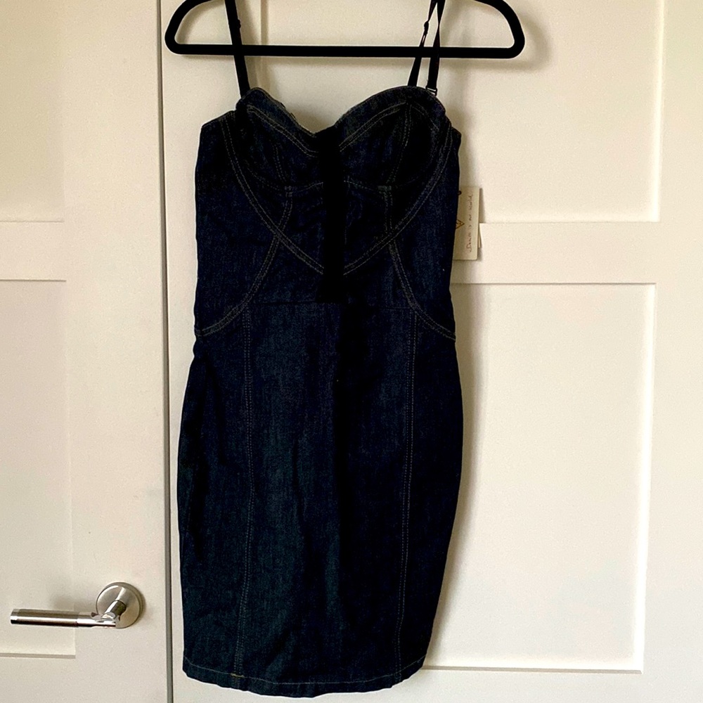 Denim dress